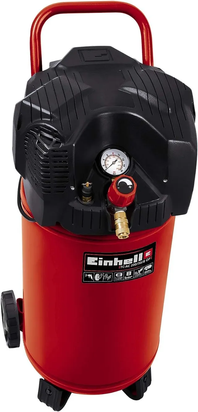 einhell-th-ac-200-30-of-compresseur-vertical-30-l-sans-huile image 1