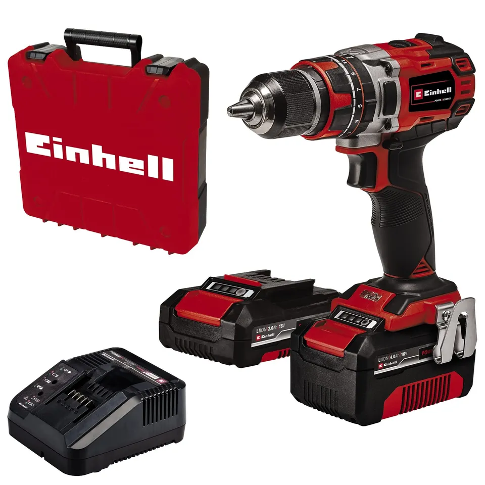 einhell-tp-cd-18-50-li-i-bl-perceuse-18v-2-batteries image 1