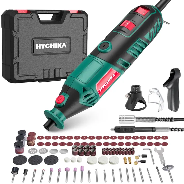 hychika-outil-rotatif-180w-173-accessoires-arbre-flexible image 1