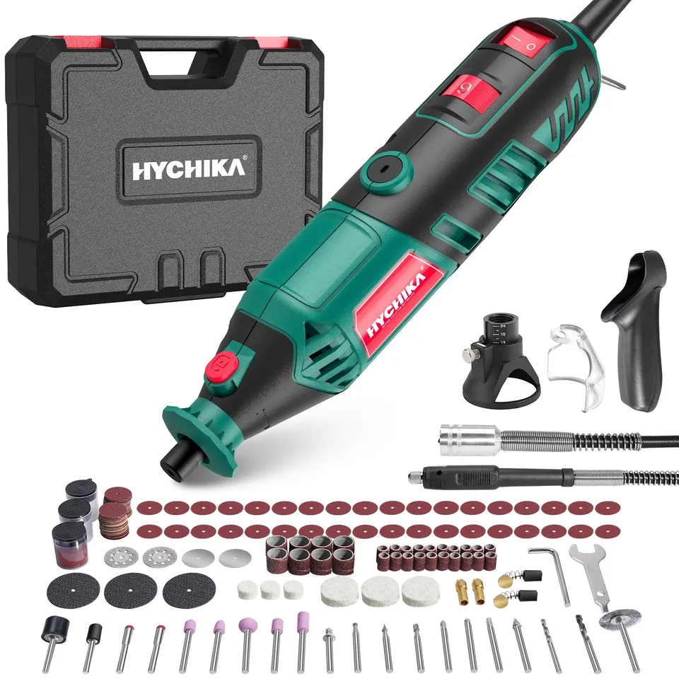 hychika-outil-rotatif-180w-173-accessoires-arbre-flexible image 1