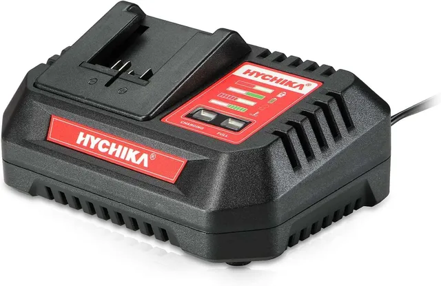 hychika-chargeur-batterie-18v-4-0a-li-ion-outils image 1