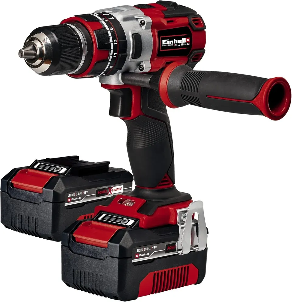 einhell-te-cd-18-li-i-bl-perceuse-18v-3ah-x2 image 1