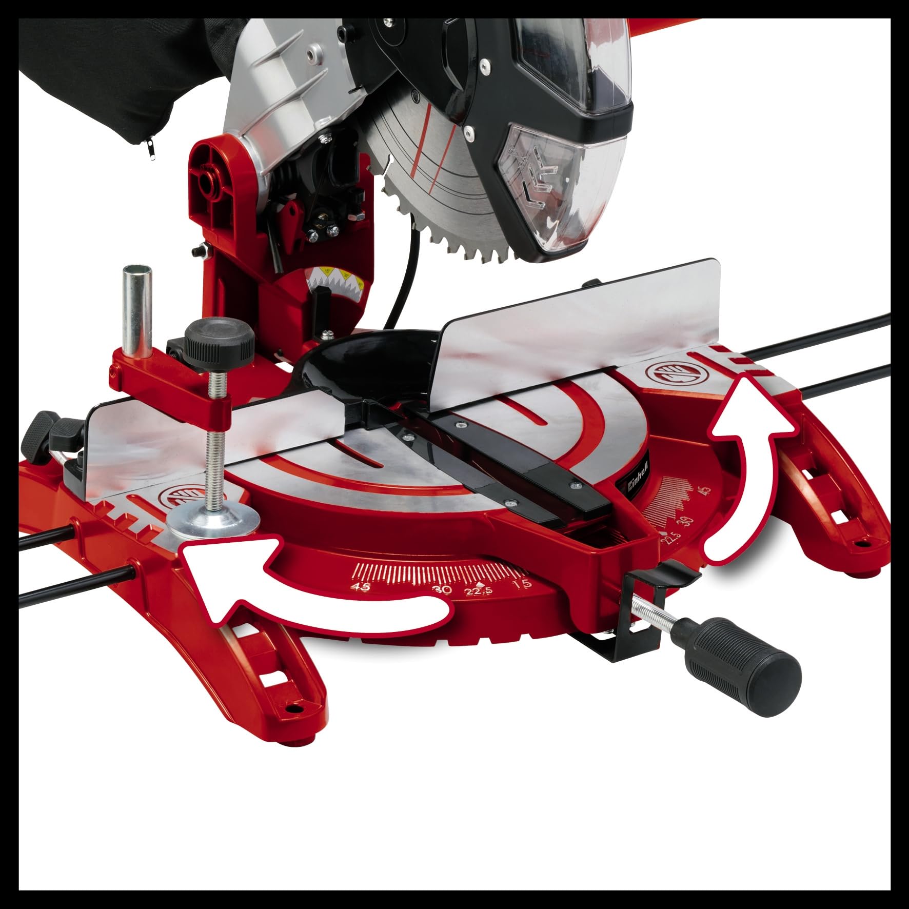 einhell-tc-ms-2513-l-scie-onglets-250mm-1600w-laser image 4