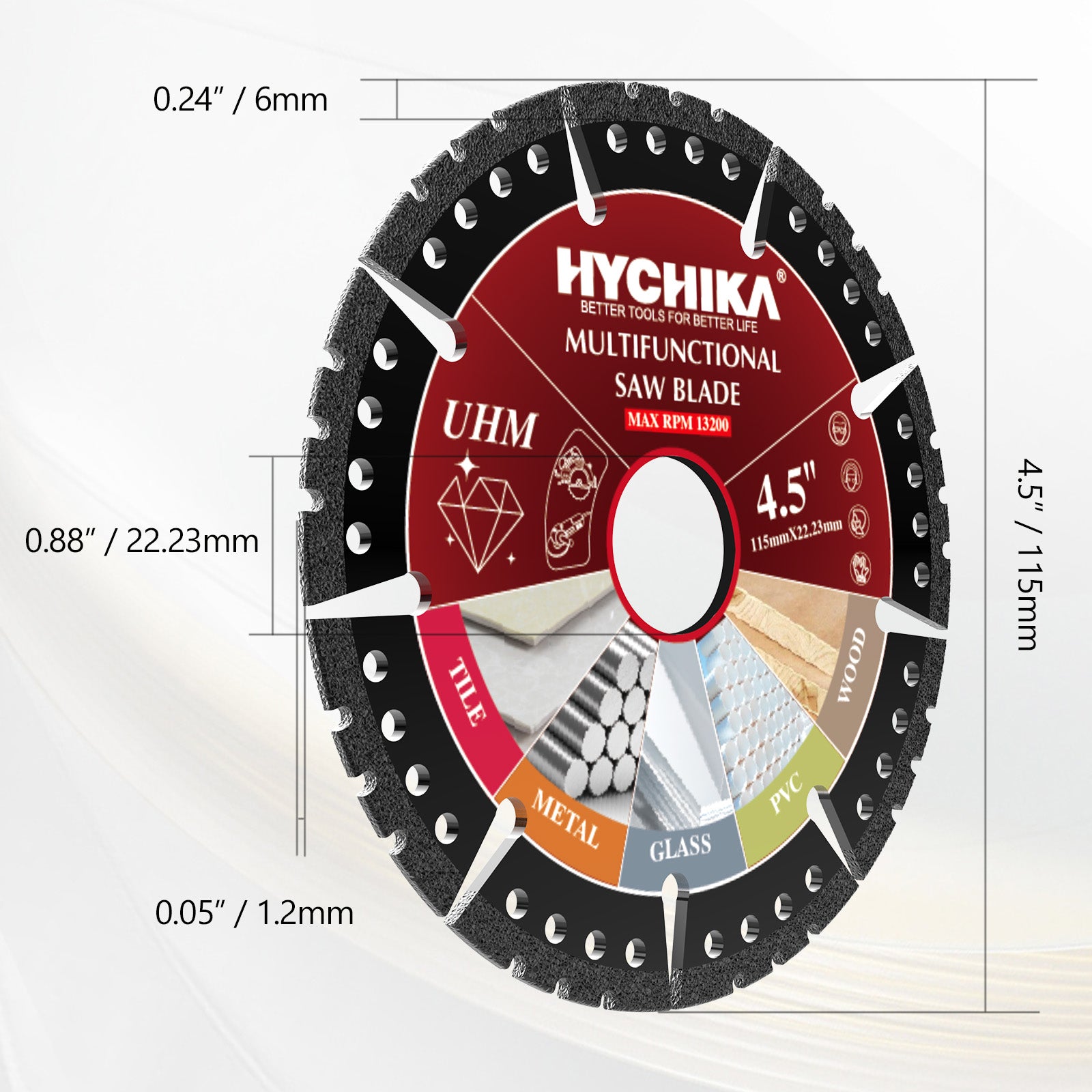 hychika-automotive-disques-diamant-115mm-auto-lot-de-5 image 4